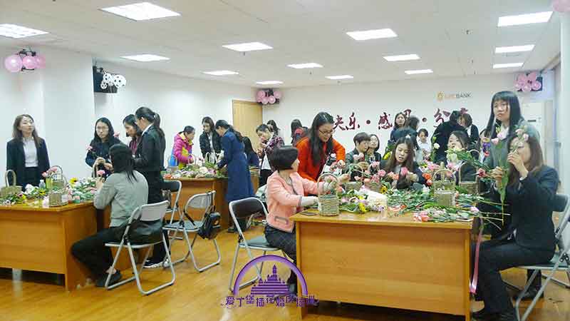 廣東農(nóng)商銀行插花培訓(xùn)活動(dòng)-愛(ài)丁堡