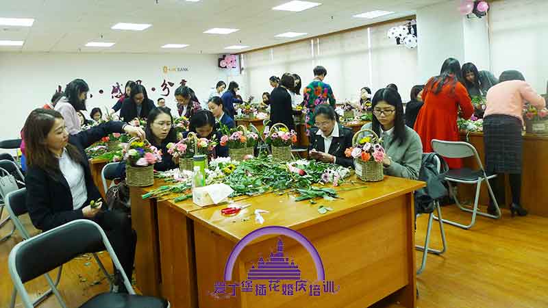廣東農(nóng)商銀行插花培訓(xùn)活動(dòng)-愛(ài)丁堡